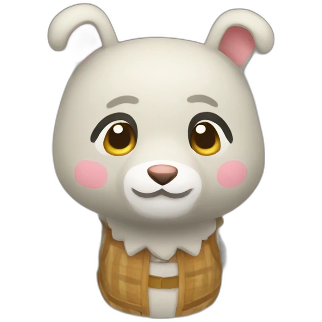 villager animal crossing emoji