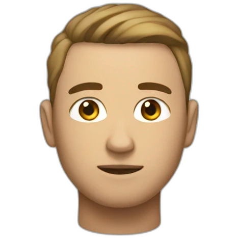 F.M.L dude with hia head down emoji