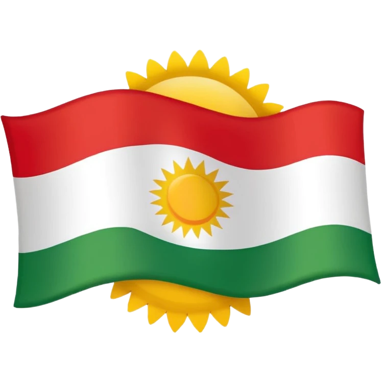 Kurdistan flag emoji