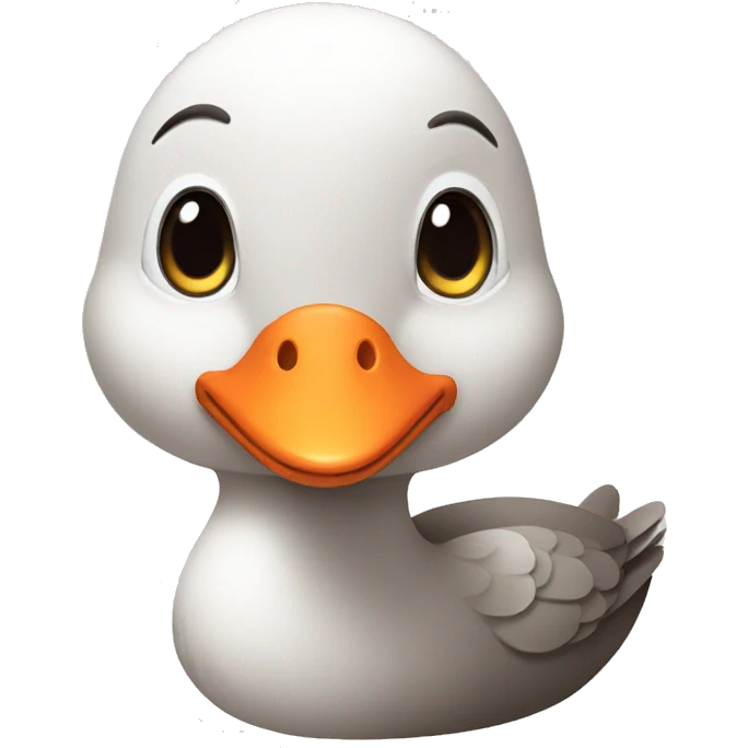 cute goose emoji