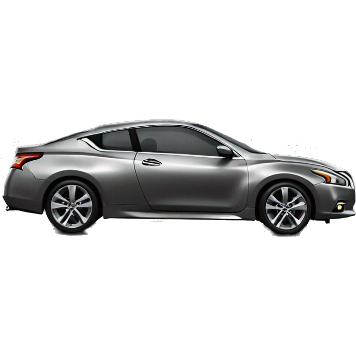 Nissan Altima coup grey emoji