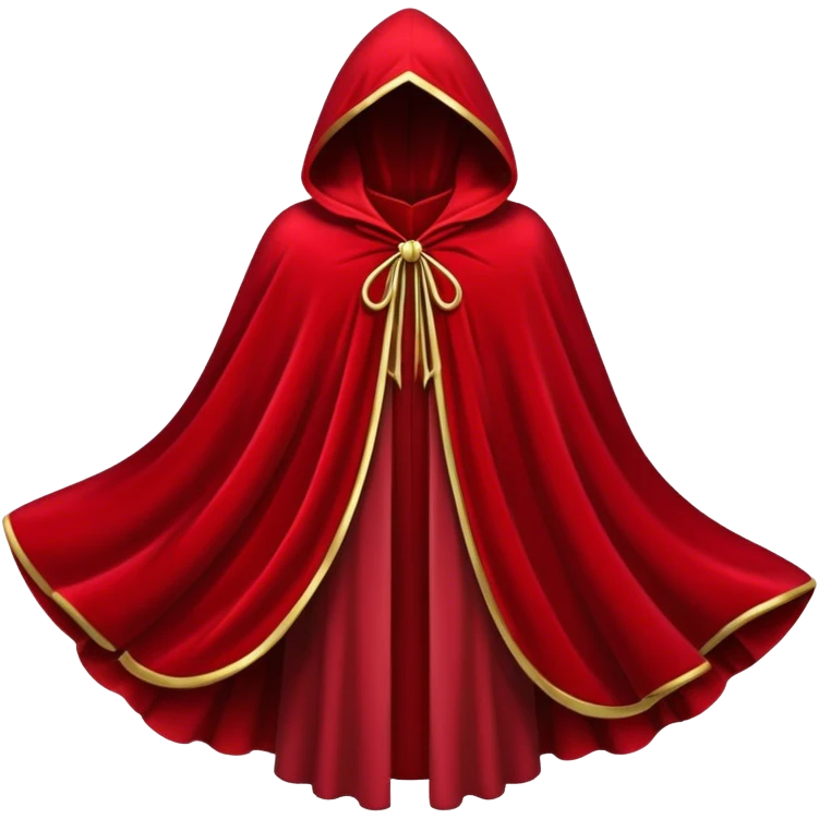 create me a red cloak emoji