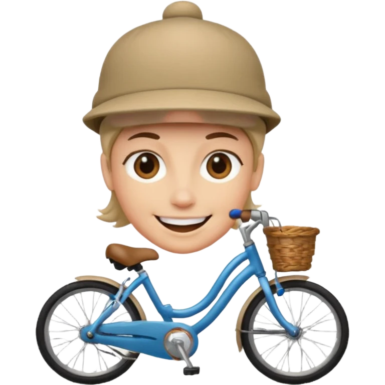 Make emoji of scout on bike emoji