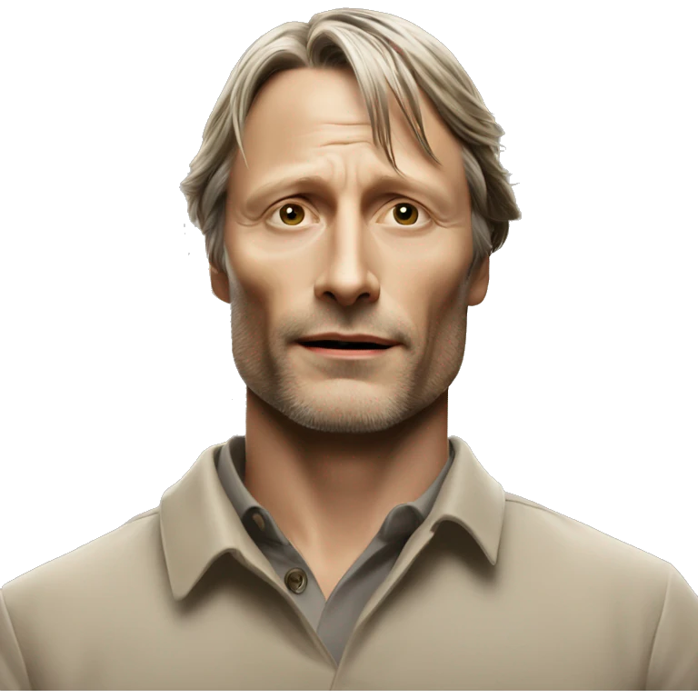 Mads Mikkelsen emoji