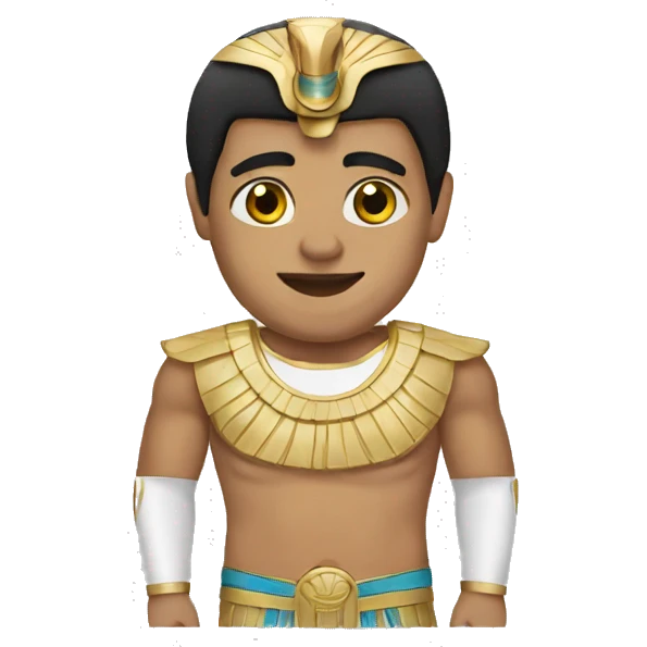 Egyptian fan emoji