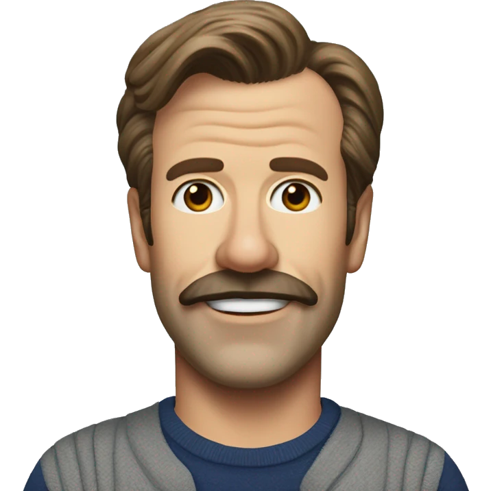  Jason Sudeikis as Ted Lasso emoji