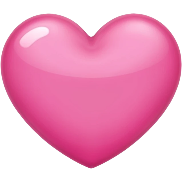Pink heart emoji