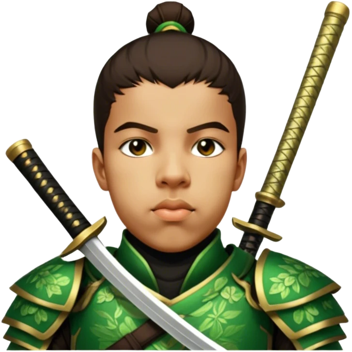Emerald Samurai emoji