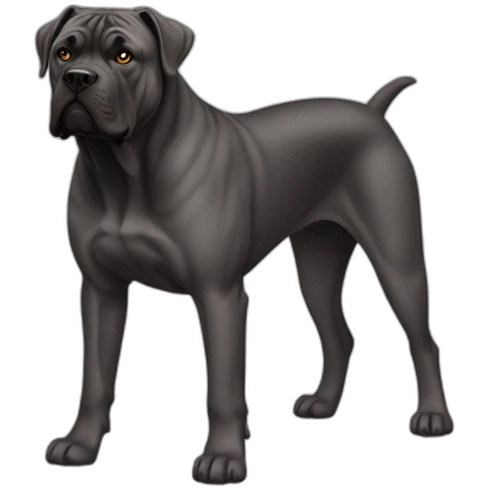 Cane Corso Dog Full Body emoji