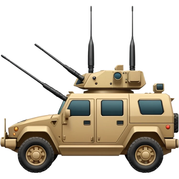 vehicle with electronic warfare equipment emoji