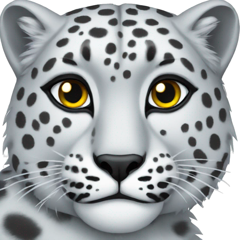 Snow leopard emoji emoji