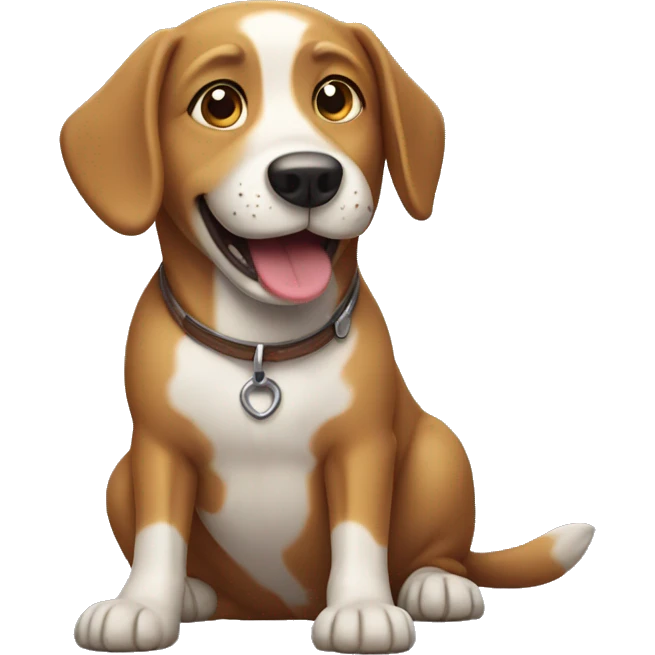 happy dog emoji