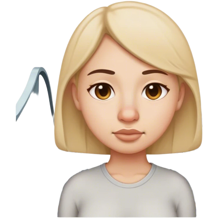 Bump on bridge of nose emoji