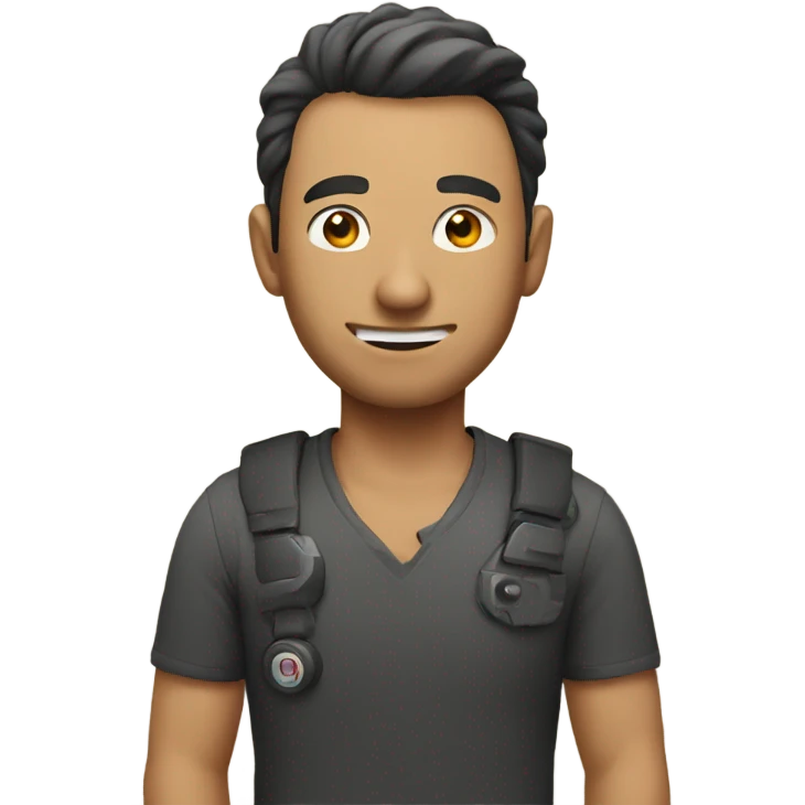 man gaming emoji