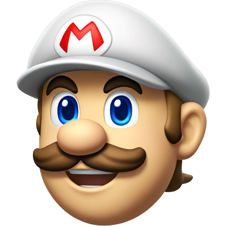 Super mario on the PS4 emoji