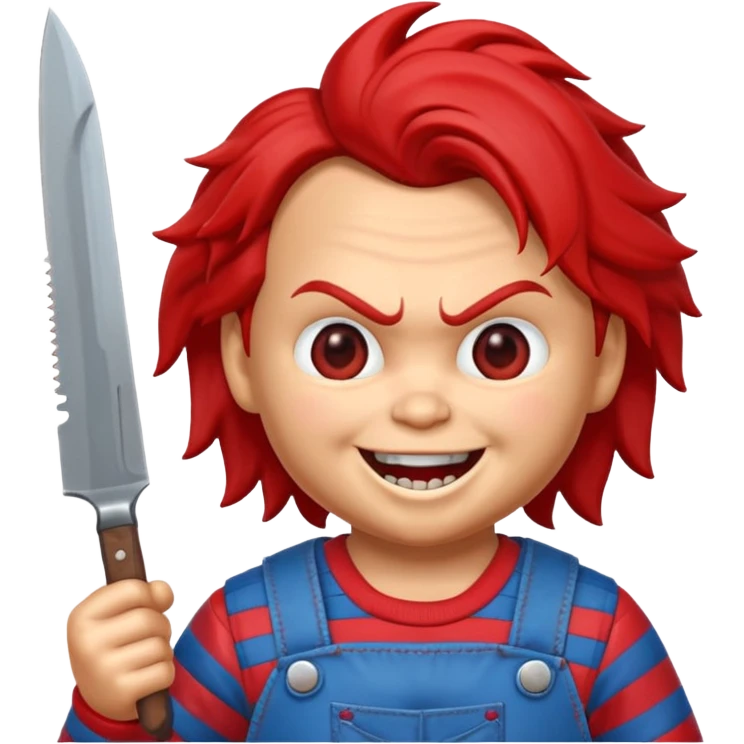 Un emojin de chuky emoji