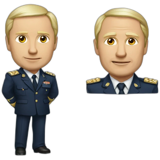 Путин с сердечком emoji