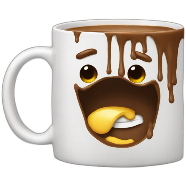 Mug moment emoji