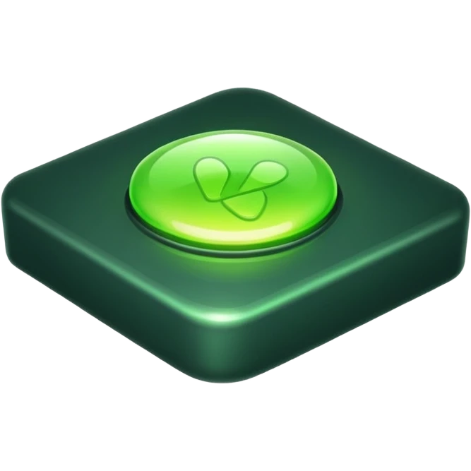 Give me a button that shows itself to be on emoji