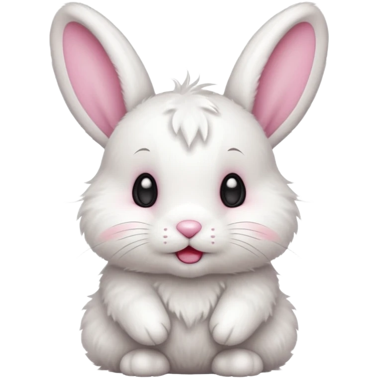 cute baby bunny emoji