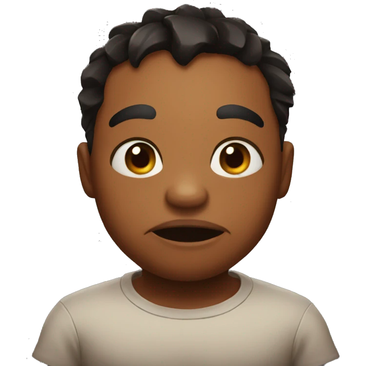 black pudge emoji