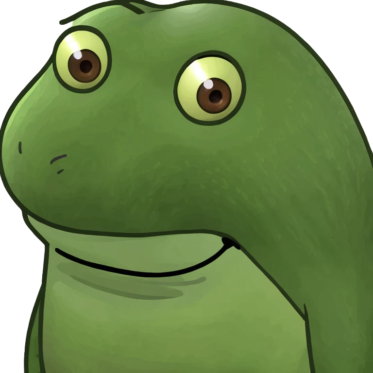 Avocado with a butthole emoji
