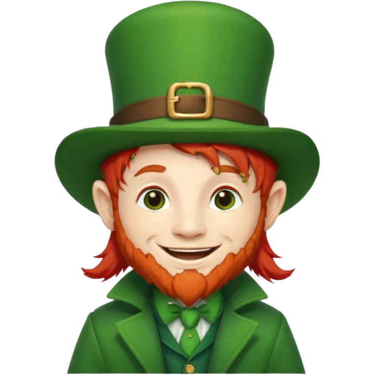 adorable leprechaun emoji