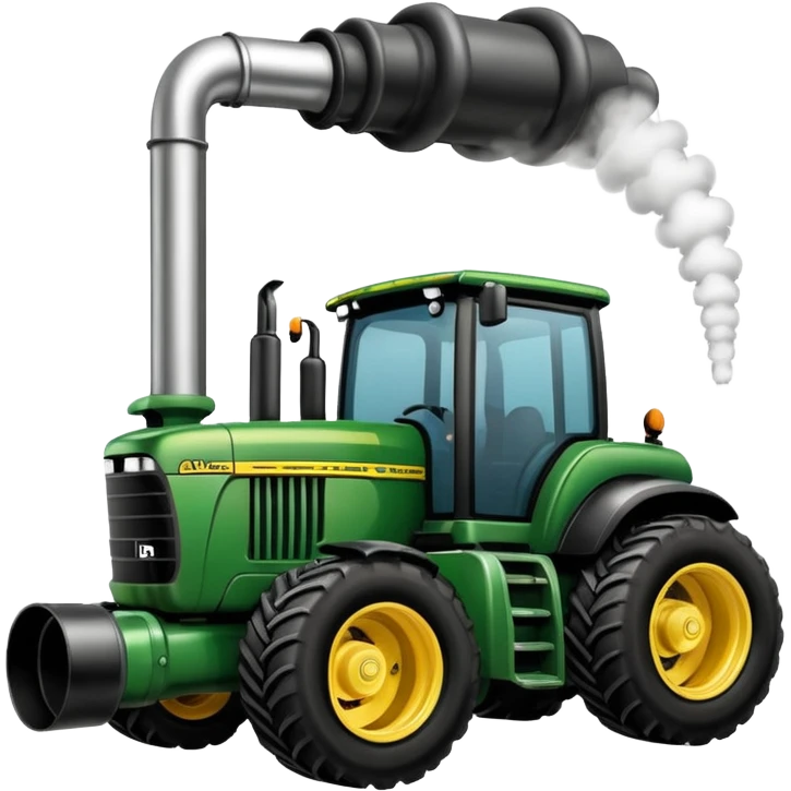Gör en john deere med straight pipe och deoder snygg emoji