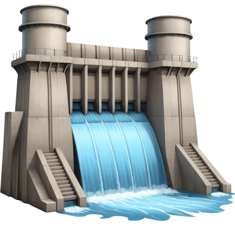 Hydroelectricity emoji