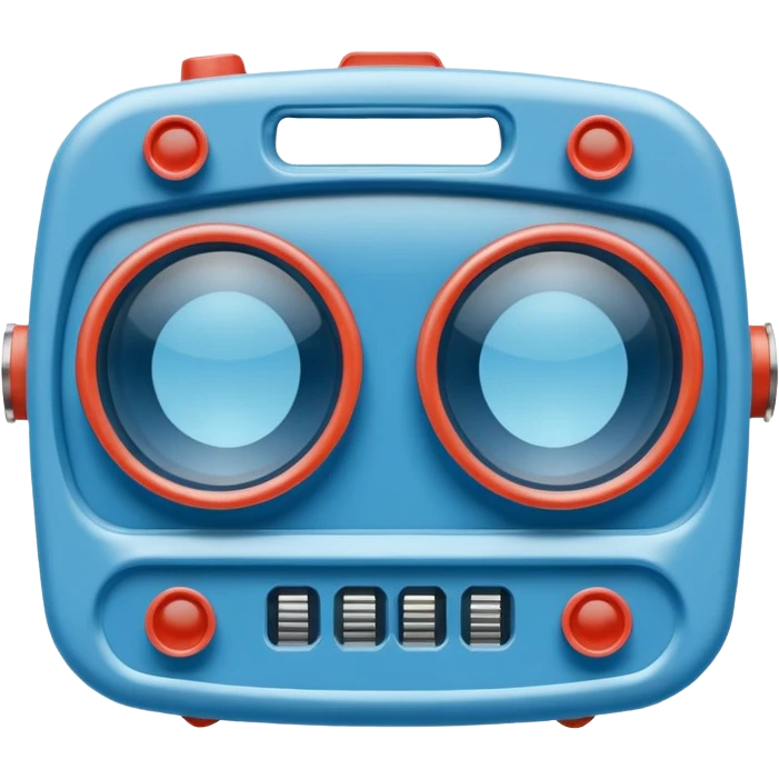 blue viewmaster emoji