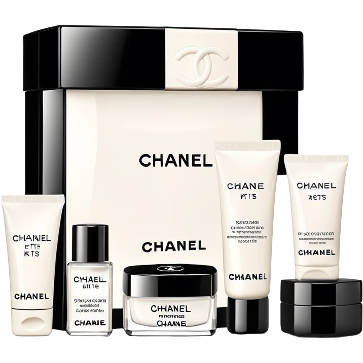 Chanel skin care Kit emoji