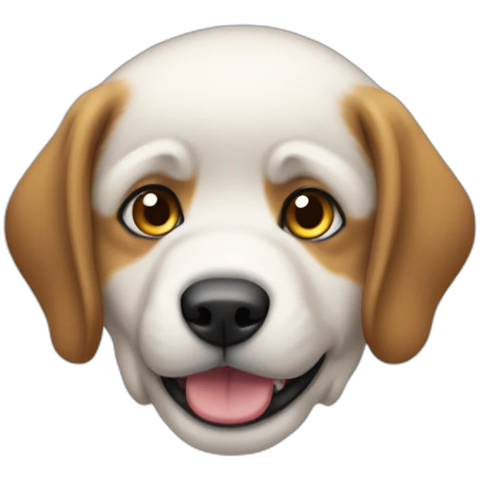 anjing kepala terbang emoji