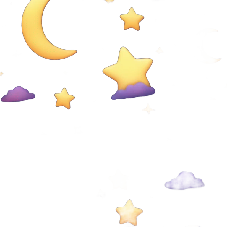 Starry night  emoji