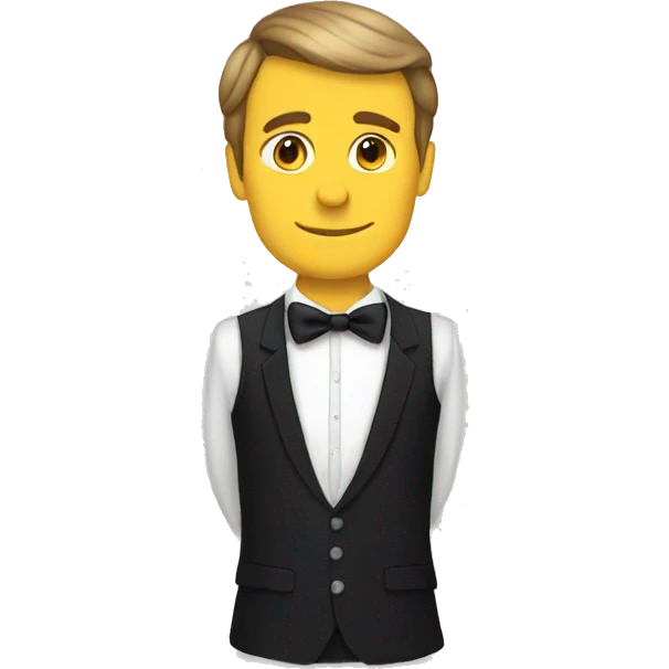 Macron wearing a dress emoji