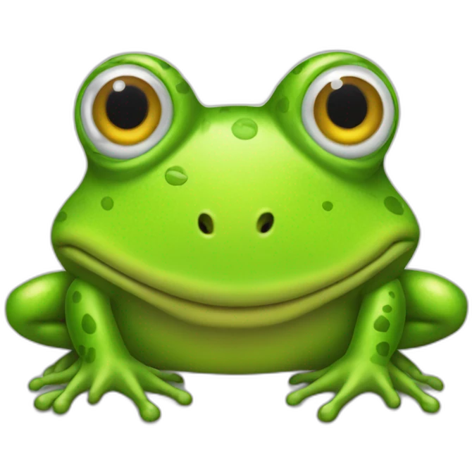 silly frog wearing a halloween costume emoji