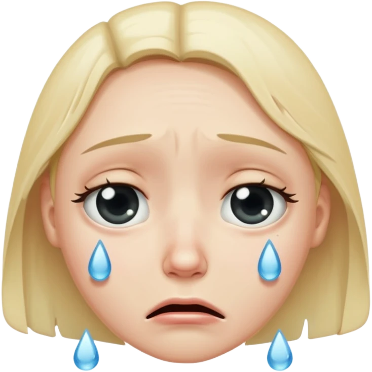 crying face emoji emoji