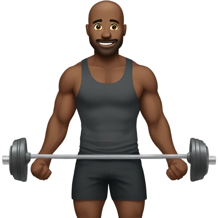 man at the gym emoji
