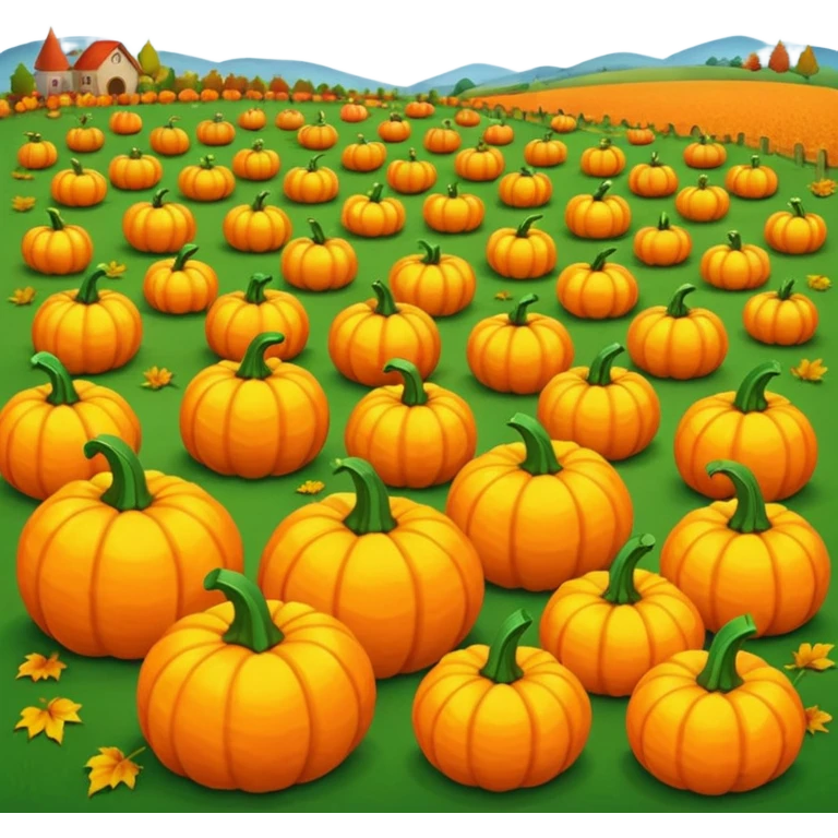 Pumpkin patch emoji
