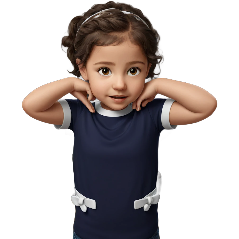 realistic portrait of a girl emoji