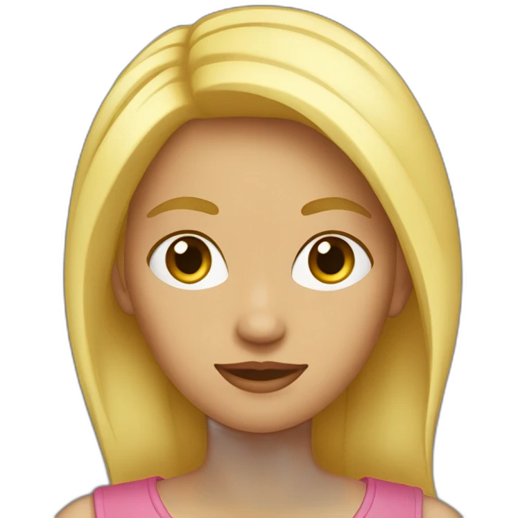 Fille énervante  emoji