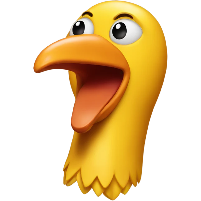 rubber chicken emoji