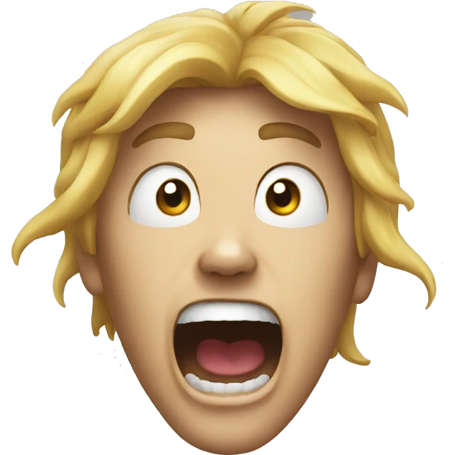screaming emoji