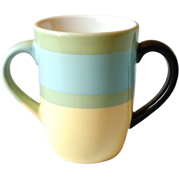 чашка чая с цветами и листьями на фоне emoji