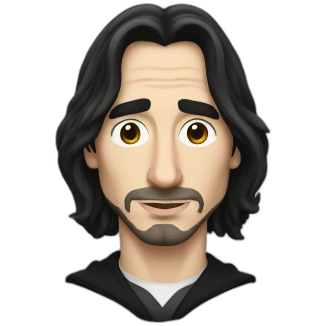 Adam Driver as professor Snape emoji