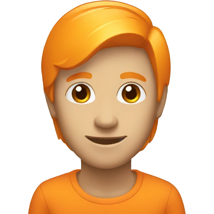 create a check emoji in orange emoji