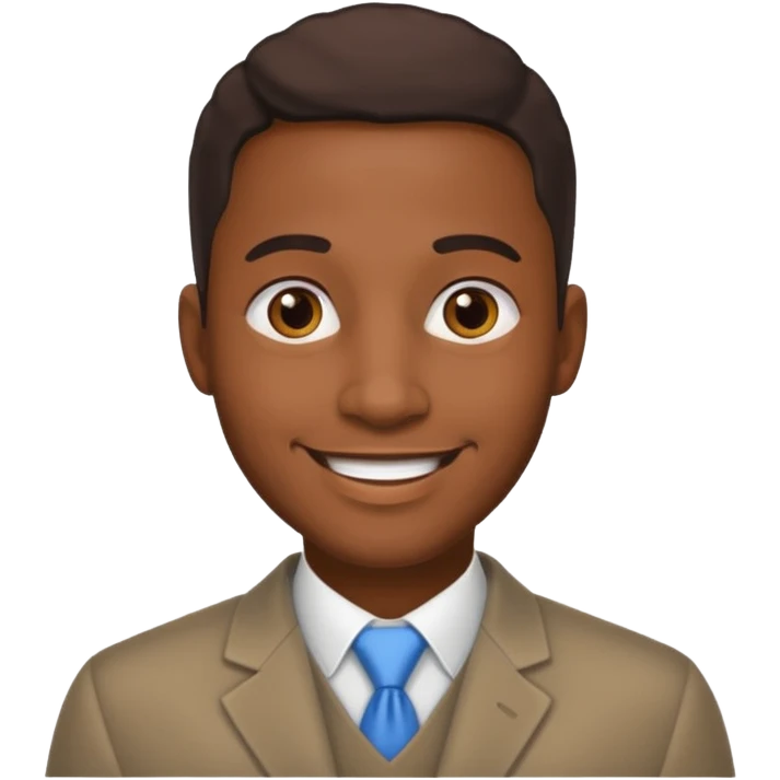 hombre afroamericano casada  emoji