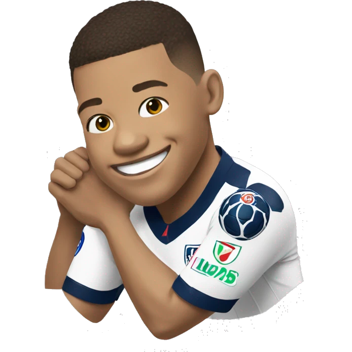 Mbappé happy emoji
