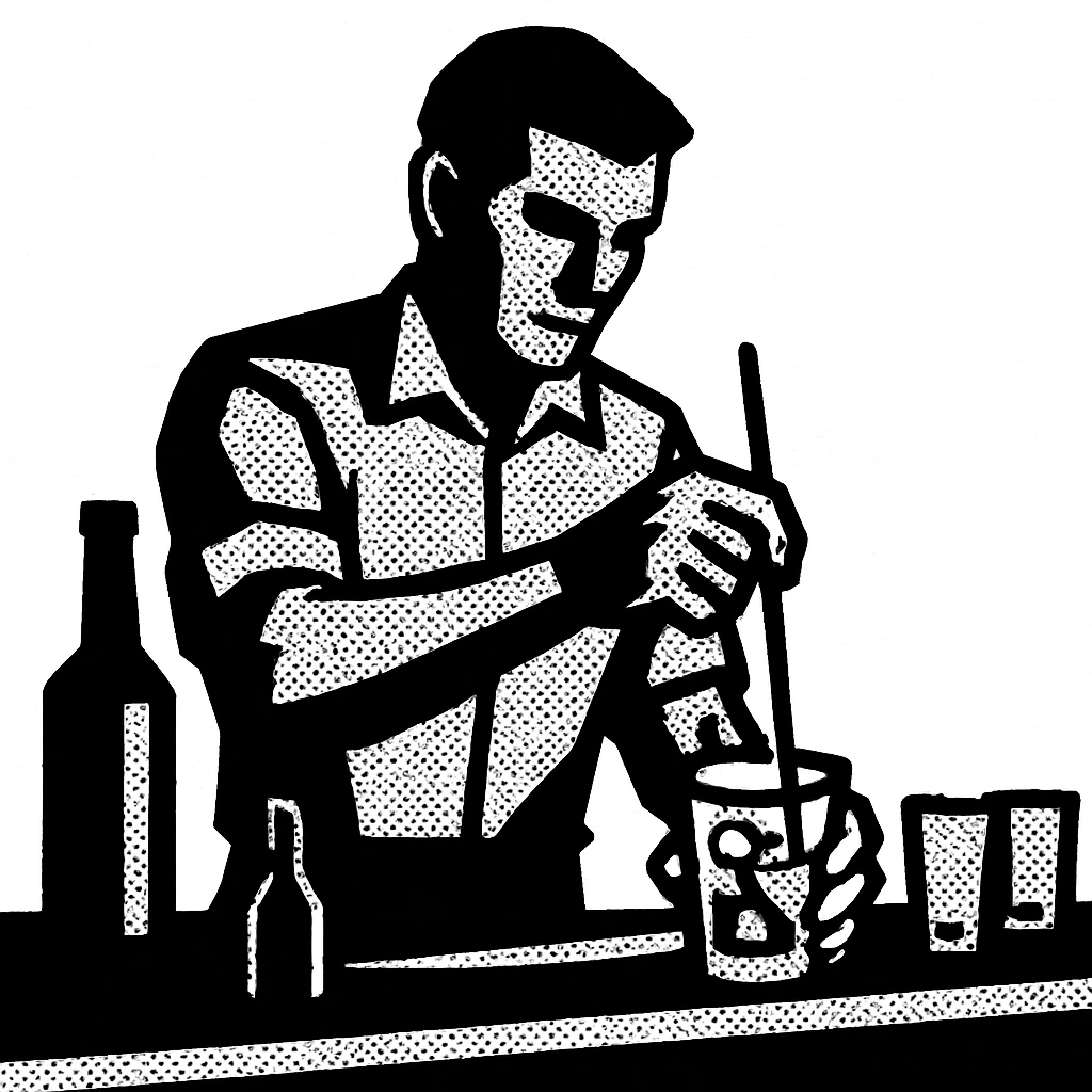 bartender mixing drinks emoji