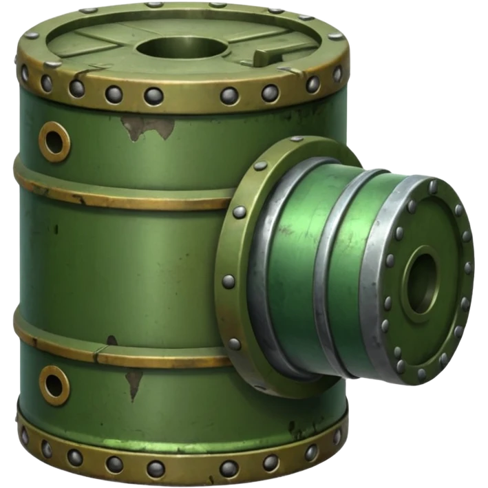 green military mine emoji