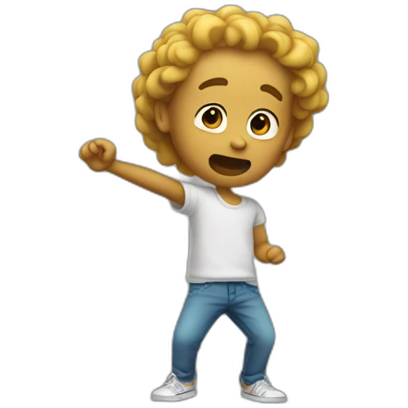 Moi qui dab emoji
